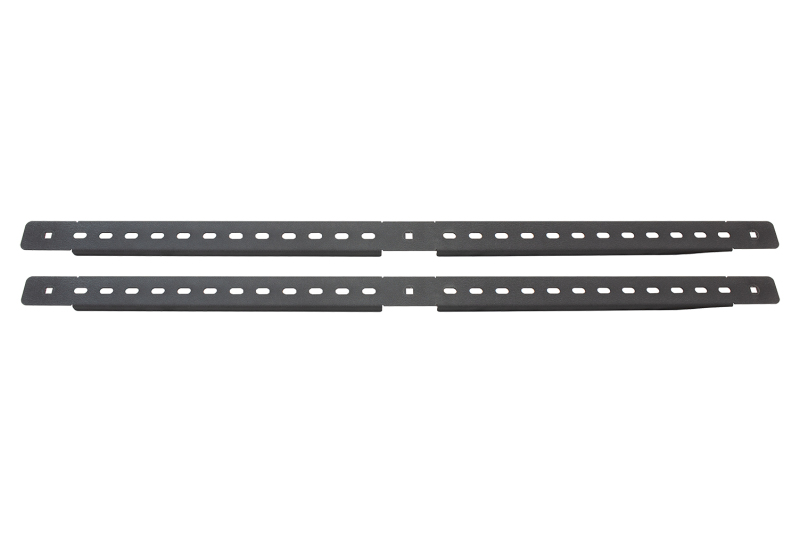 Ford F-150 Truck Bed Rack - Fishbone Offroad - 61In Tackle Racks Top Rails - Black - `15-`27